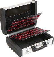 Valise de transport TVU-4 en aluminium - avec panneaux amovibles, compartiments modulables et protections renforcées_0