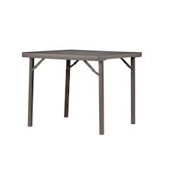 ZOWN Table carrée pliante 91 x 91 cm XXL3 Premium - marron plastique SP-BT036X003_0