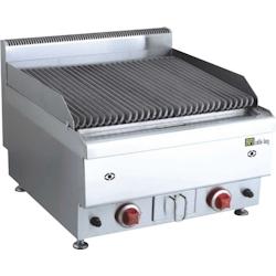 A.C.L - Grill pierre de lave - Top 650 - gris inox MM269715_0