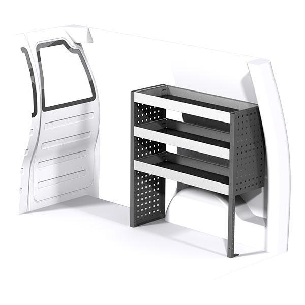 Aménagement métal côté droit - Volkswagen - 848mm de longueur, 890mm de hauteur, 300mm de profondeur_0