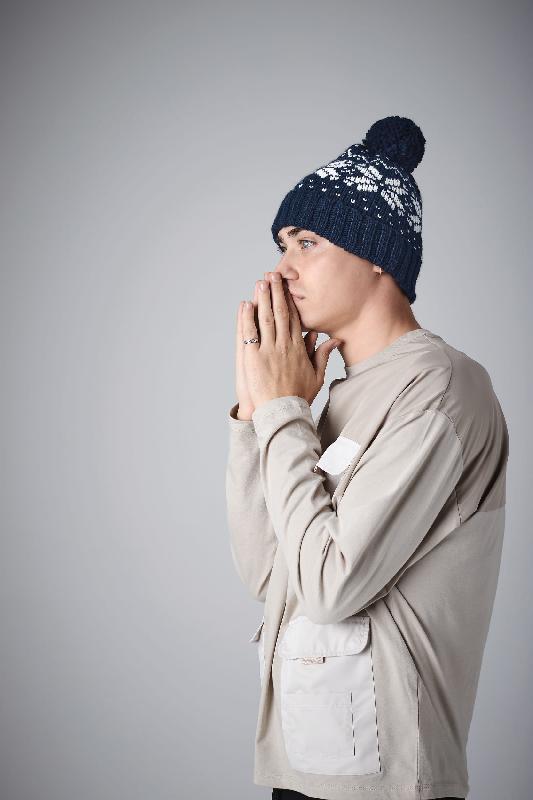 Bonnet Snowstar jacquard Beechfield - Design classique avec pompon - Réf: B456_0