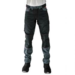 Carbonn Workwear et epi Carbonn - Pantalon de travail léger et confortable pour Homme noir Noir / Gris Taille 44 - 44 noir 9509112158599_0