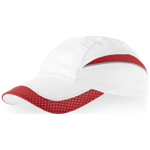 Casquette 6 panneaux en maille Qualifier - Fermeture velcro - 100% polyester 130 g/m²_0