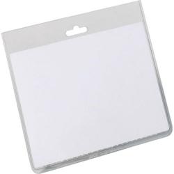 DURABLE Badges avec mécanisme de déroulement 6,5 x 8 x 9,5 cm plastique 20 pièces - transparent plastique 813519_0