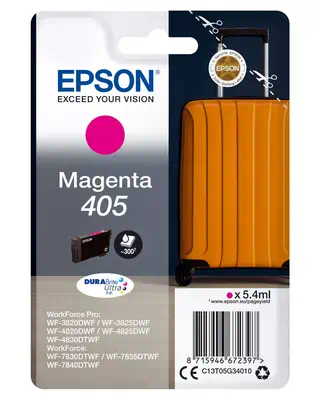Epson Singlepack Magenta 405 DURABrite Ultra Ink_0