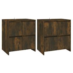 Helloshop26 - Buffet bahut commode armoire meuble de rangement organisateur cuisine salle de séjour salons lot de 2 70 x 41 x 75 cm 02_0036748 - 3000_0