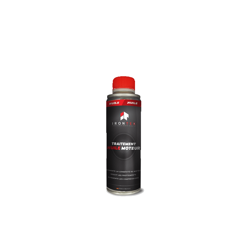 Irontek - Traitement huile moteur 300ml IT102 - Protection circuits moteurs essence et diesel_0