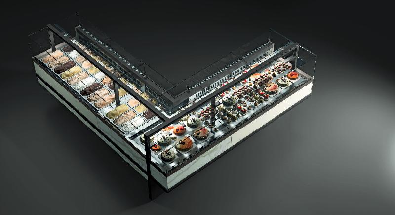 Ninendrop in & Builtinox - Vitrine professionnelle Orion 90 cm - Silencieuse et esthétique_0