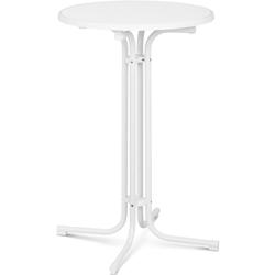 Royal Catering - Royal Catering Mange-Debout Mange Debout Table Haute Bistrot Bistro Bar Ronde RC-BIS70FW (ø 70 cm, Hauteur de 110 cm, Pliante, - bla_0