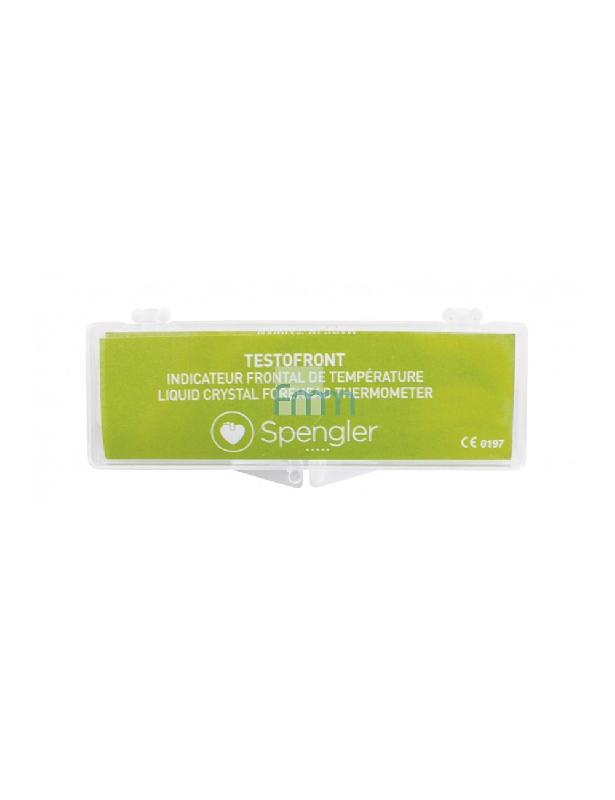 Thermomètre indicateur de température frontal - modèle à cristaux liquides - présentoir de 24 pièces_0