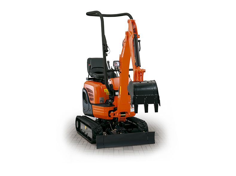 Kubota U10-3 - Micro-pelle ultra compacte à rayon de rotation court_0