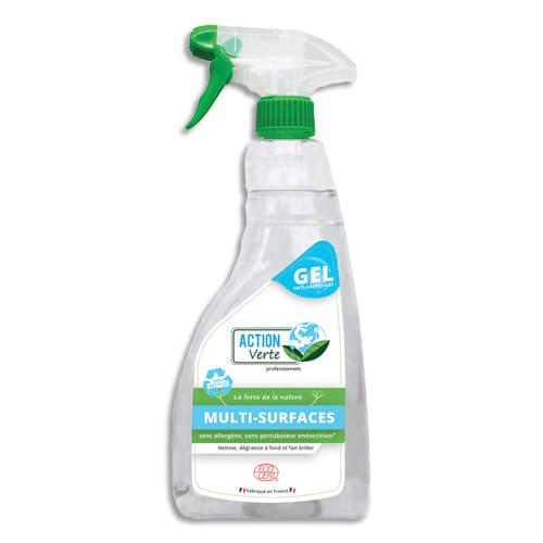 Action verte gel dégraissant multi-surfaces ecocert 750ml. Haute efficacité sur tous types de surfaces._0