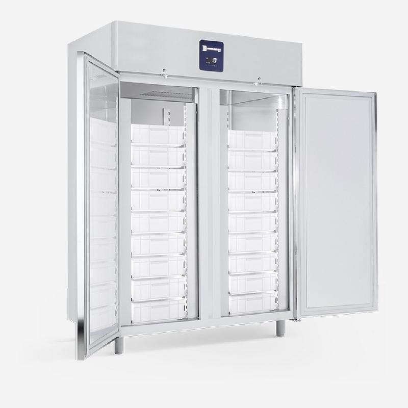 Armoire réfrigérée pour poisson 2 portes pleines -5/+5°c gamme fish - 1380 l - FS 1400 P_0