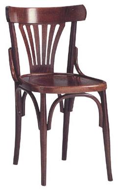 Chaise de restaurant - bistrot assise et dos bois - robuste et indémodable_0