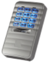 Digicode radio 433MHz - 1 000 codes - compatible S504 - Référence SSB-504_0