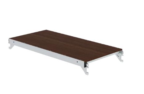 Flexxwork - Plateforme de travail Günzburger Steigtechnik - Plaque antidérapante en bois - Poids 8,72 kg_0