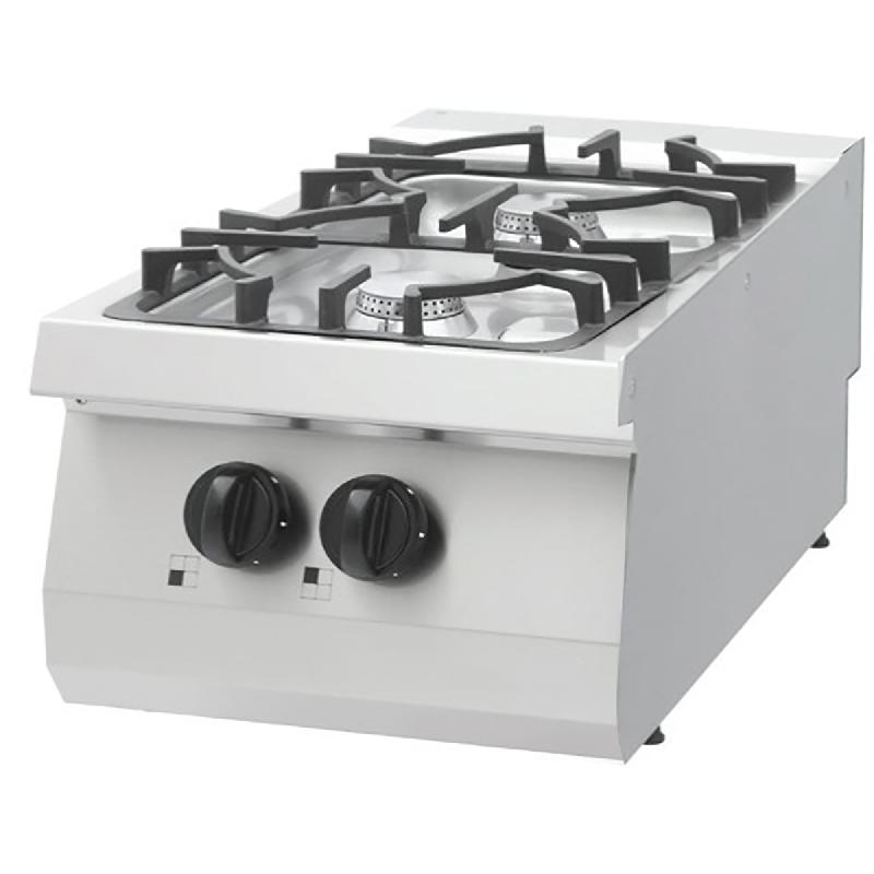 Heavy Duty cuisinière - 2 brûleurs - 15kW - gaz_0