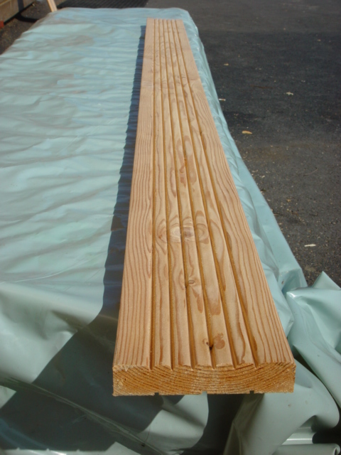 Lames de terrasse - Douglas - 1er choix - 132 x 21 x 3000 mm_0