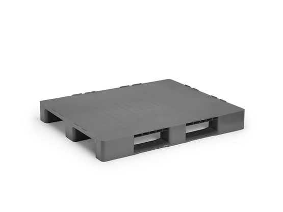 Palette plastique haute performance, permettant des charges dynamiques jusqu'à 1 500 Kg - 1000 x 1200 mm - MED1012/CD/PEV/3S_0
