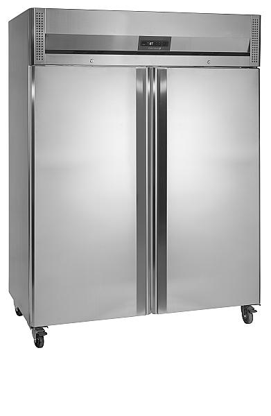 Réfrigérateur vertical 2 portes gn2/1 1410 litres premium inox 304 - RK1420_0