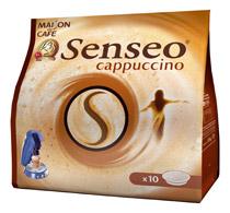 SACHET 10 DOSETTES PHILIPS SENSEO CAPPUCCINO - DOSETTE SENSÉO CAPPUCCINO