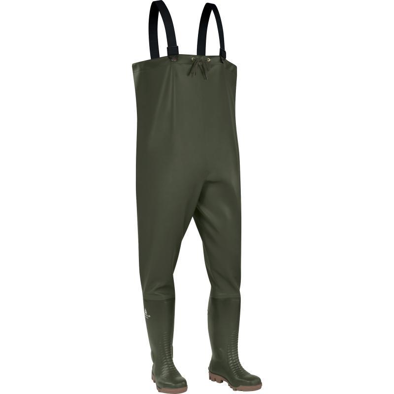 Salopette wader de sécurité en PVC - Oyster2S5 - 100% étanche avec semelle anti-perforation et protection renforcée_0