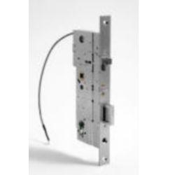 Serrure électromécanique - commande de déverrouillage électrique - standard européen - verrouillage automatique_0