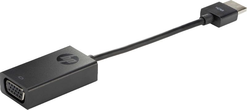 Adaptateur HDMI vers VGA HP H4F02AA#AC3 - Noir - Compatible Ultrabook et Notebook HP_0