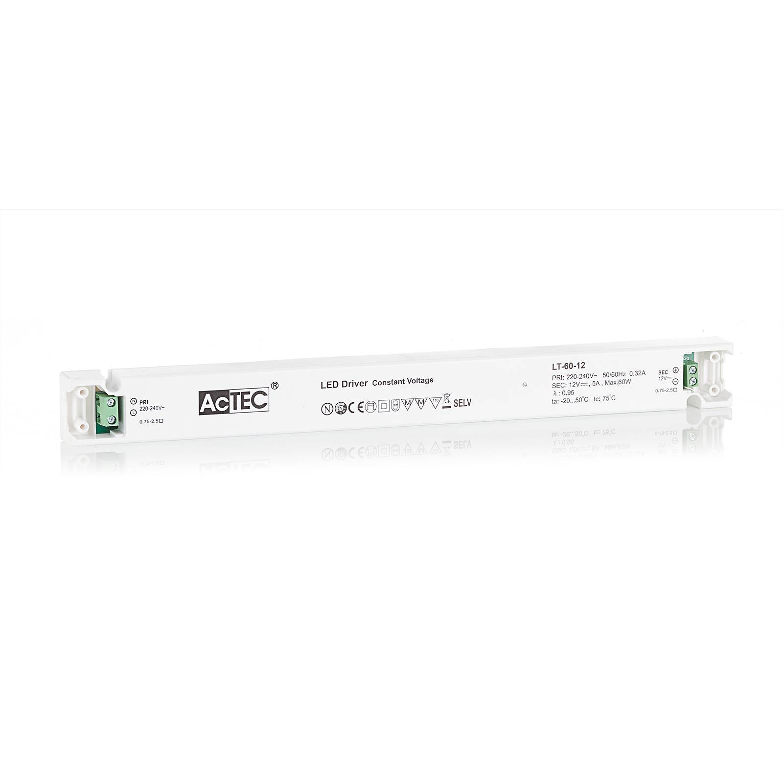 ACTEC LT DRIVER LED CV 12 V, 60W