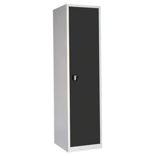 ARMOIRE HAUTE 500 X 725 X HT 1950 GRIS CLAIR/ ANTHRACITE 7016 - ANJOU TOLERIE
