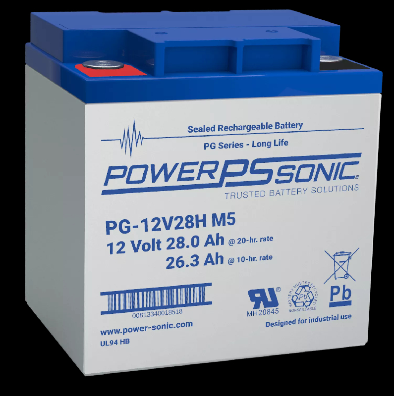 Batterie Power Sonic PG-12V28H 12V 28Ah_0