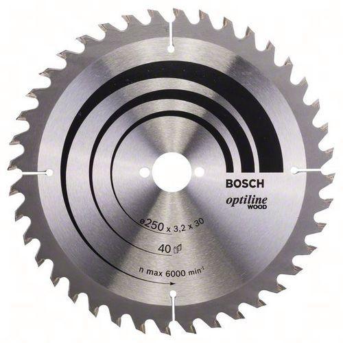 BOSCH 1 OPTILINE WOOD POUR SCIES CIRCULAIRES PORTATIVES