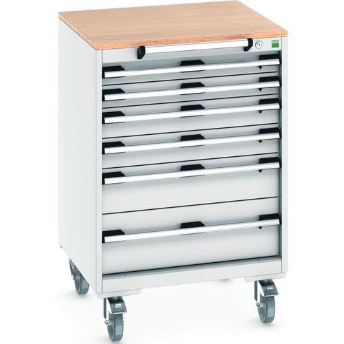 BOTT 1 ARMOIRE À TIROIRS ROULANTE CUBIO SLR-668-6.1 - BOTT
