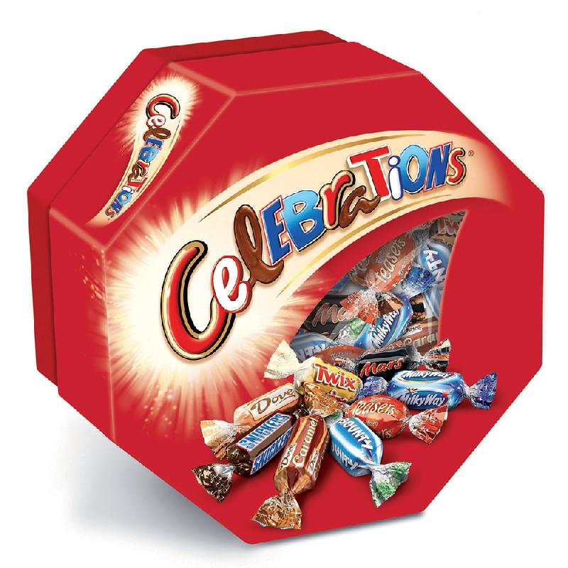 CHOCOLATS CELEBRATIONS, EN BOÎTE DE 186 G