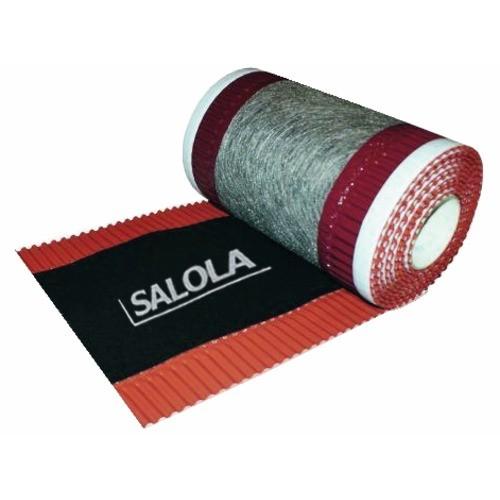 CLOSOIR ALUMINIUM - VENTILÉ - UNIVERSEL - BRUN - 30M - LARGEUR 32 MM SALOLA