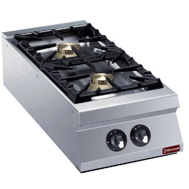Cuisinière 2 feux vifs gaz à poser power - PG22/2B4TPW-N_0