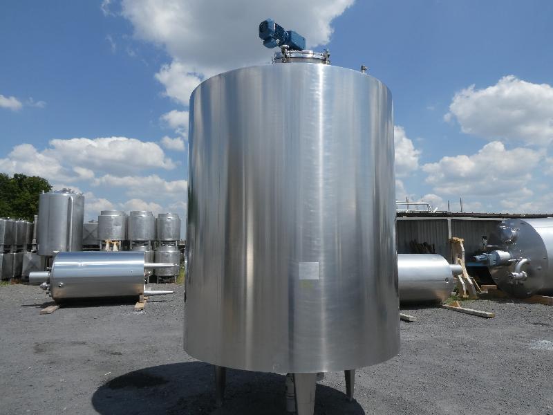 Cuve ETA 5000 L - CUV434 - Inox 304L, Agitation centrale et Tri-pâle, Moteur 2,2 kW_0