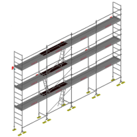 ECHAFAUDAGE DE MAÇON DCM-49 - LOT DE 104 M2