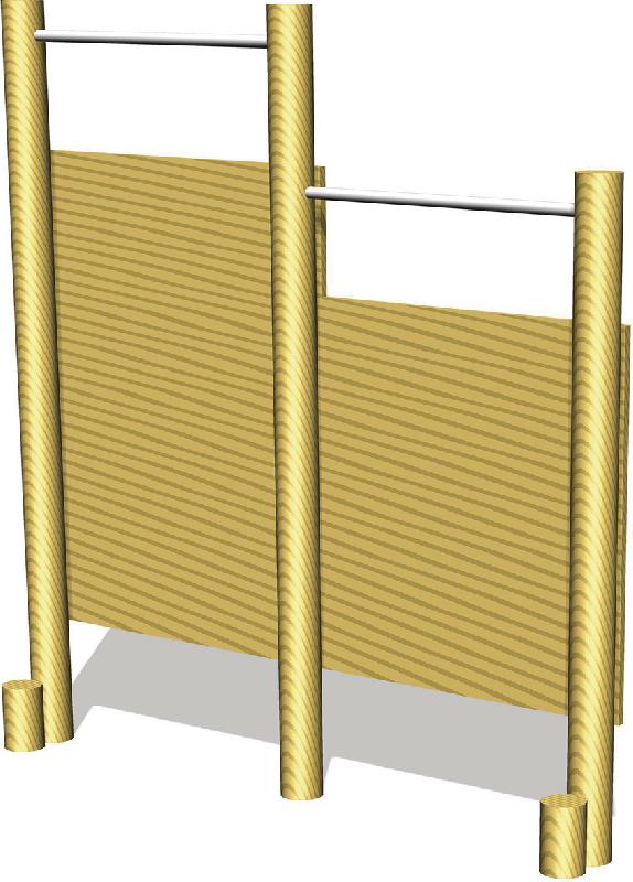 ESPALIER - SCELLEMENT DIRECT