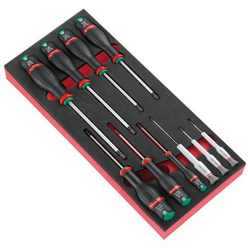 FACOM 1 MODULE MOUSSE 10 TOURNEVIS PROTWIST® FACOM