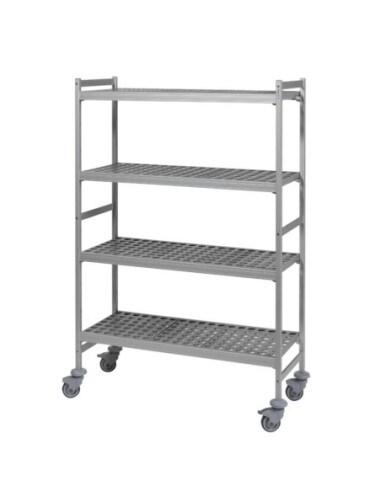 FERMOD Rayonnage mobile clayettes polymère 6611 Fermostock Longueur 777 mm- 4 niveaux-profondeur 460 mm - 3617800296617_0