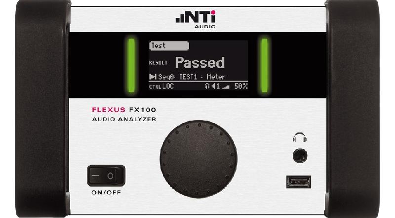 Analyseur audio professionnel FLEXUS FX100 - architecture modulaire et mesure multicanal_0