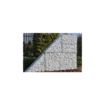 Gabion Como Triangle 0.60m - décoratif en acier galvanisé