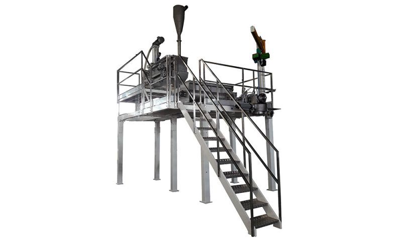 GF500 - Machine à pâte professionnelle sans gluten - capacité 300/350 kg/h - extrusion verticale_0