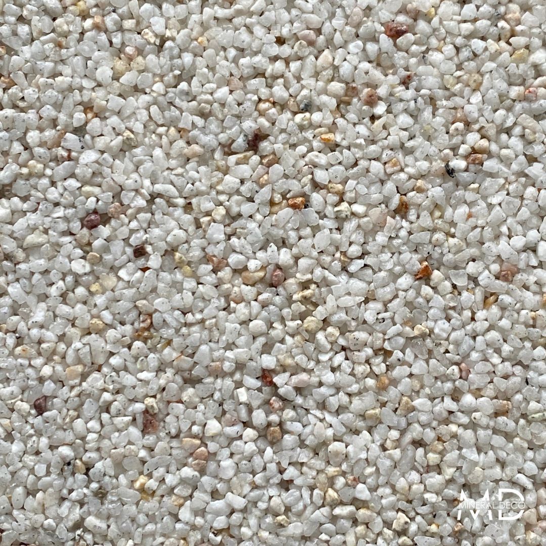 Gravier lavé séché en quartz blanc 2/5 - ALASKA Premium_0