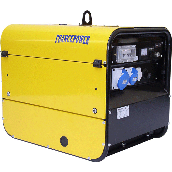 Groupe électrogène diesel SP 7500 DSE AVR - FrancePower - 7.4 kW - 3000 T/Min - Motorisation Lombardini 15 LD 400_0
