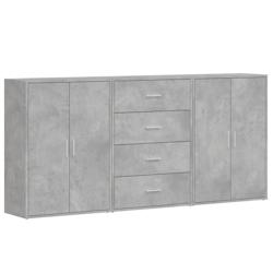 Helloshop26 - Buffet bahut commode armoire meuble de rangement organisateur cuisine salle de séjour salons 3 pcs 60 x 31 x 84 cm 02_0037116 - 3000213_0