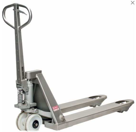 Transpalette manuel semi inoxydable - REMA HPTR 449 TR/3 - 1130 x 520 mm - CMU 2,5T_0