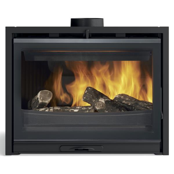 Insert pour cheminées - foyer à bois Modane 75-V - Ø180 mm - 10 kW_0