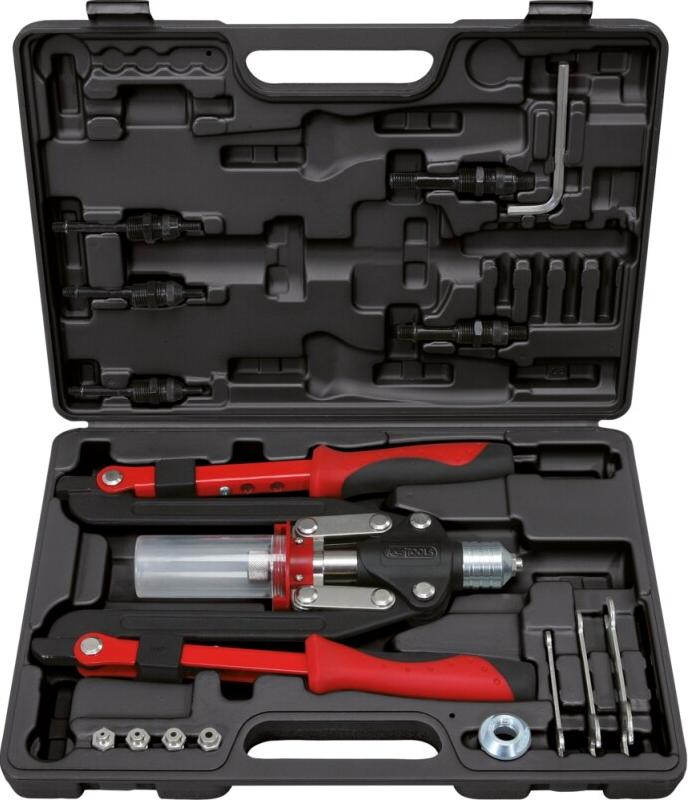 KS Tools Coffret de pince à rivets et écrous aveugles (insert) - 2 bras pliants - 4042146136959_0